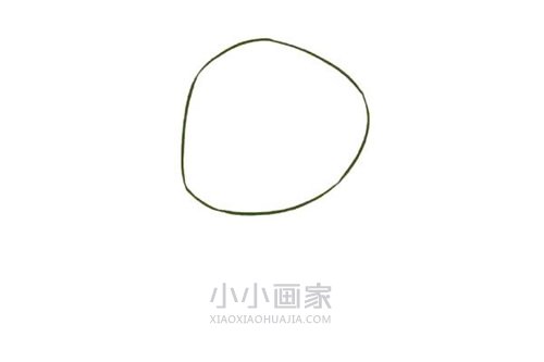 卡通小青蛙简笔画画法图片步骤步骤2