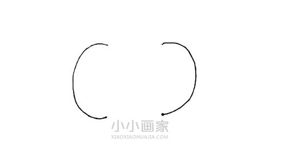 卡通南瓜简笔画画法图片步骤步骤2