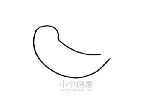 春天小燕子简笔画画法图片步骤步骤2