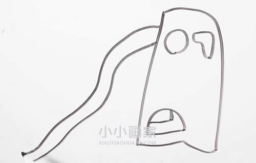 滑梯简笔画画法图片步骤步骤4