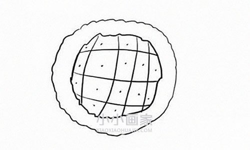 简单向日葵简笔画画法图片步骤步骤3