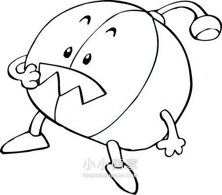 卡通南瓜灯简笔画画法图片步骤步骤6