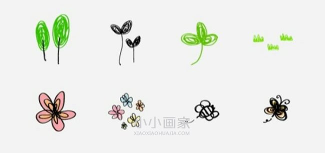 绘本故事简单又可爱的手账简笔画素材