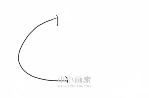 简单鲸鱼简笔画画法图片步骤步骤2