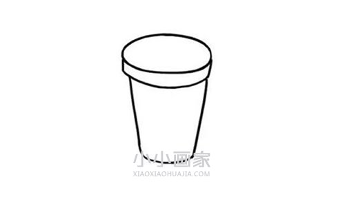 简单的可乐简笔画画法图片步骤步骤3