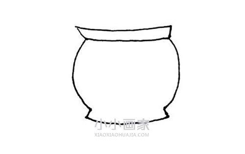 彩色茶壶简笔画画法图片步骤步骤3