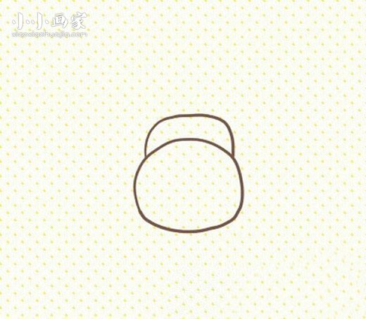 超萌奶牛简笔画画法图片步骤步骤3