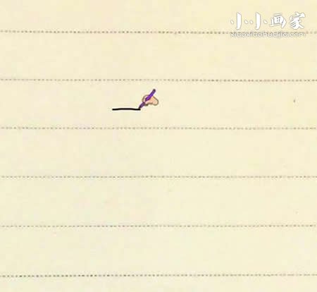 手牵手简笔画画法图片步骤步骤2