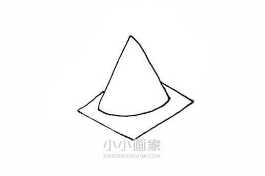 交通路障简笔画画法图片步骤步骤3