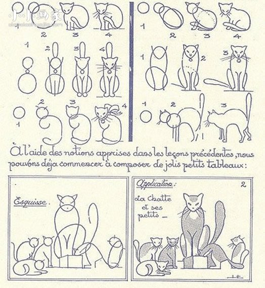 绘本故事各种形态臭鼬简笔画画法图片步骤