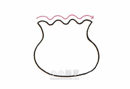 金鱼鱼缸简笔画画法图片步骤步骤3