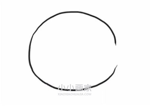 停在电线上的小鸟简笔画画法图片步骤步骤2