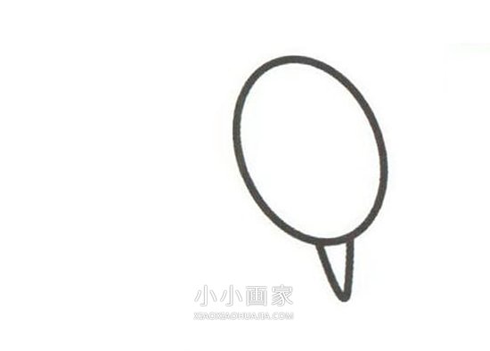 小山羊简笔画画法图片步骤步骤2