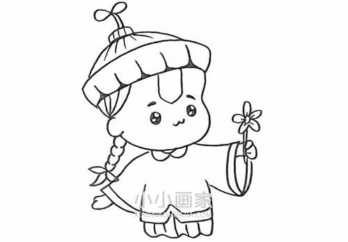 僵小鱼简笔画画法图片步骤步骤13