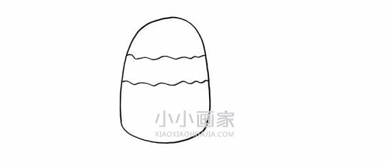 夏天卡通雪糕简笔画画法图片步骤步骤3