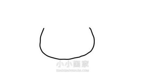 喜羊羊/美羊羊简笔画画法图片步骤步骤2