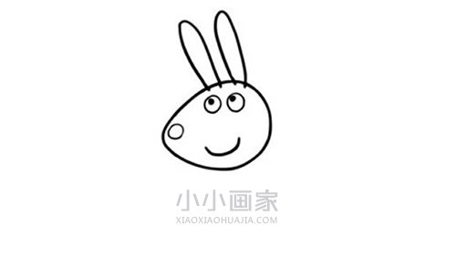 兔子瑞贝卡简笔画画法图片步骤步骤4