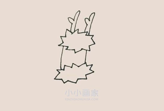 卡通神龙简笔画画法图片步骤步骤3