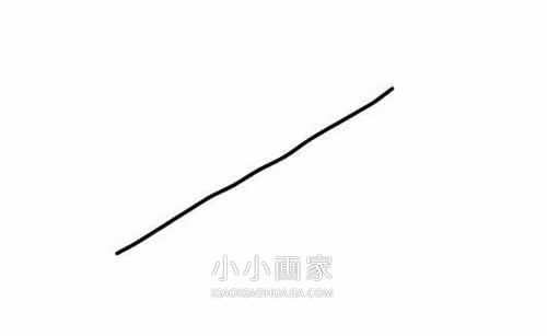 一片彩色西瓜的简笔画画法图片步骤步骤2