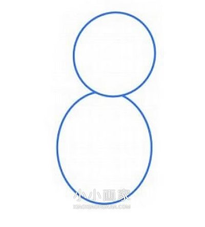 彩色松鼠简笔画画法图片步骤步骤2