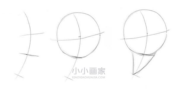 卡通冰激凌简笔画画法图片步骤步骤1