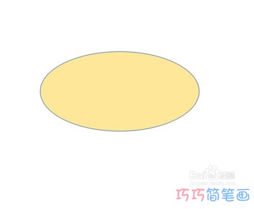 怎样画月饼图片简单 彩色中秋月饼的画法步骤图步骤1