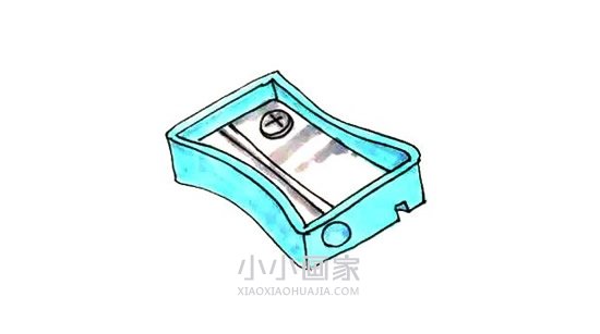 绘本故事卷笔刀简笔画画法图片步骤