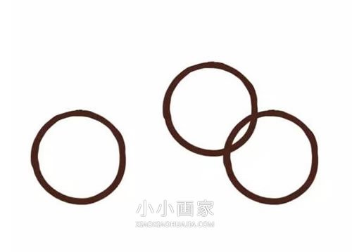 儿童三轮自行车的简笔画画法图片步骤步骤2