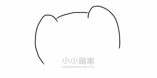 可爱恐龙宝宝简笔画画法图片步骤步骤2