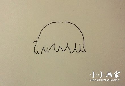 高中男生简笔画画法图片步骤步骤2
