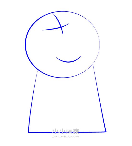 小狐狸弗雷迪的妈妈简笔画画法图片步骤步骤2