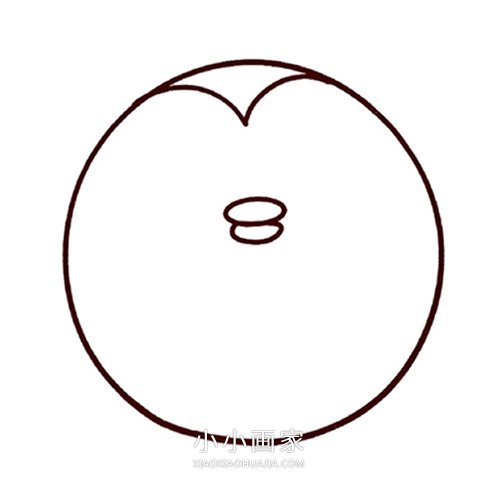 卡通猫头鹰简笔画画法图片步骤步骤3