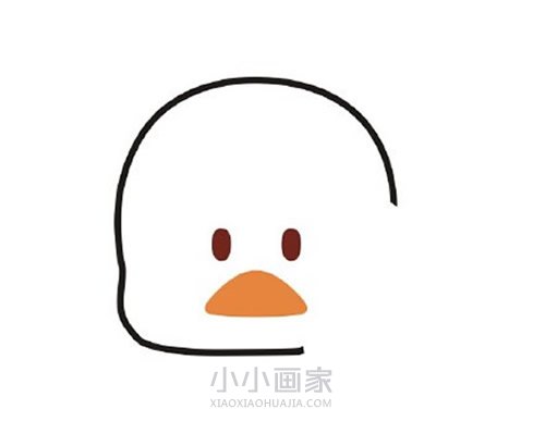 社会鸭简笔画画法图片步骤步骤4