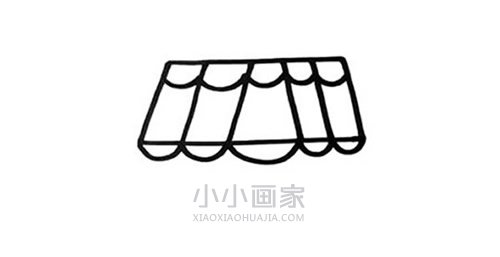 彩色冰激凌车简笔画画法图片步骤步骤3