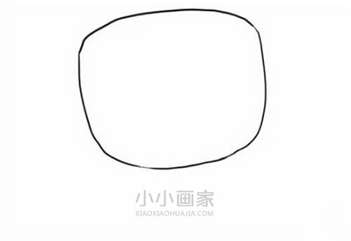 郁闷小老虎简笔画画法图片步骤步骤2