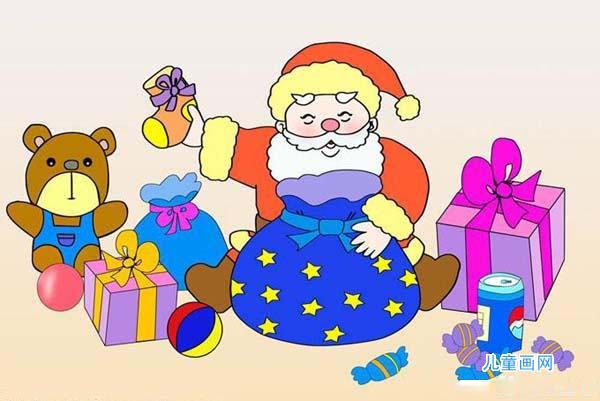 绘本故事圣诞节优秀儿童绘画作品图片欣赏