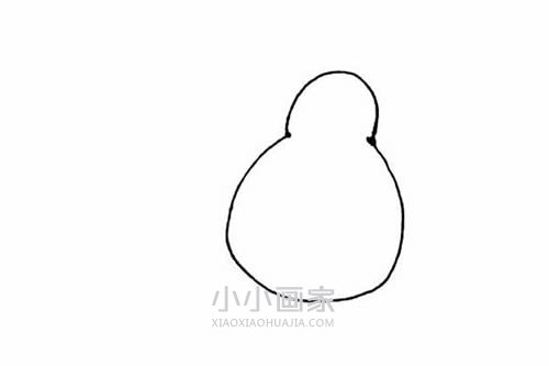 彩色梨子简笔画画法图片步骤步骤3