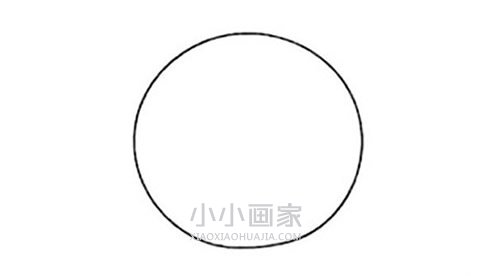 小猪气球简笔画画法图片步骤步骤2