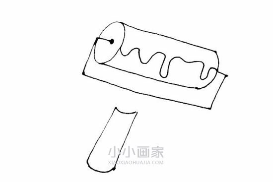 墙刷简笔画画法图片步骤步骤6