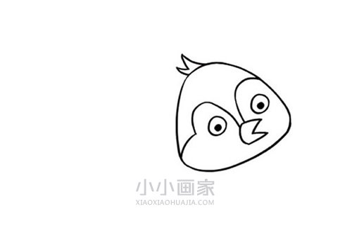 飞翔的燕子简笔画画法图片步骤步骤3