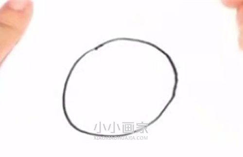 简单的蚂蚁简笔画画法图片步骤步骤2