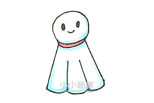 绘本故事晴天娃娃简笔画画法图片步骤