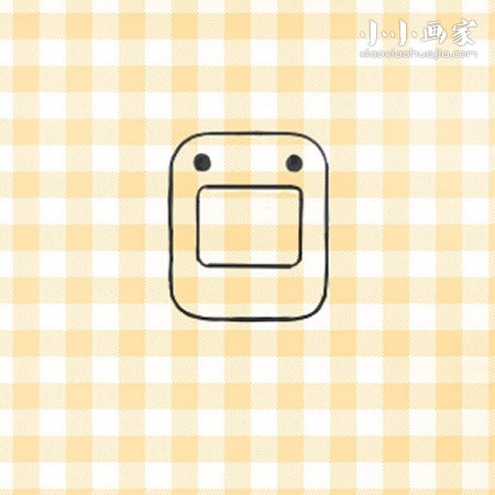 可爱多魔君简笔画画法图片步骤步骤4