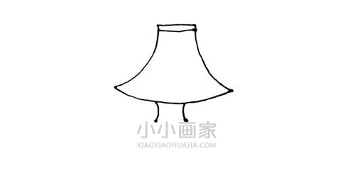 发光台灯简笔画画法图片步骤步骤3