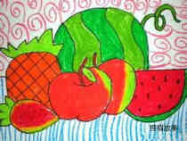 绘本故事夏天里好吃的水果儿童画卡通图片