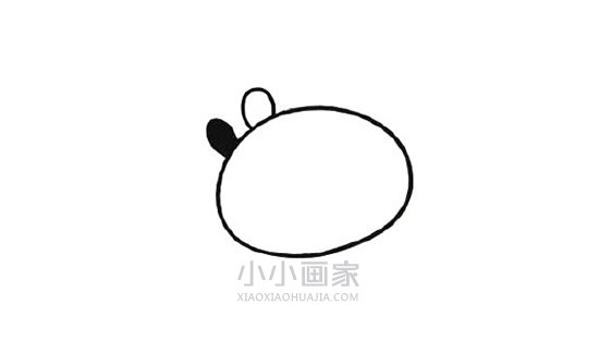 彩色斑马左伊简笔画画法图片步骤步骤3