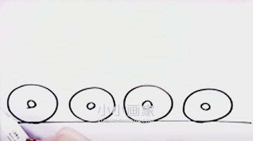 简单火车头简笔画画法图片步骤步骤2