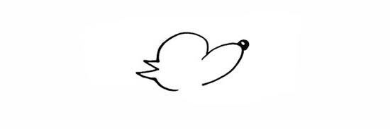 坏坏的大灰狼简笔画画法图片步骤步骤4