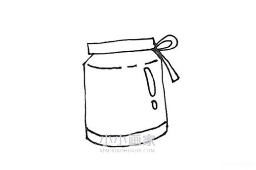 彩色许愿瓶简笔画画法图片步骤步骤3