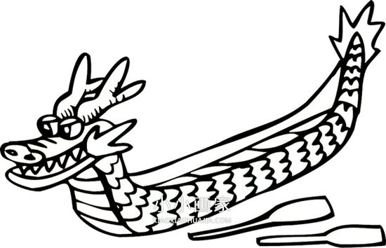 绘本故事端午节简笔画画法图片步骤